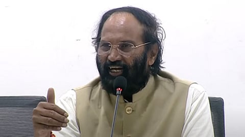Telangana Irrigation Minister N Uttam Kumar Reddy