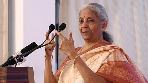 Union Finance Minister Nirmala Sitaraman