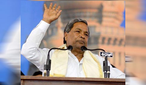 Karnataka Chief Minister Siddaramaiah.