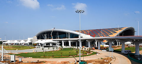 Tiruchy International airport's new terminal will soon get a Meet and Greet facility and an Executive Lounge. Express/(Story:Vincent)