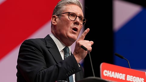 Britain's Prime Minister Keir Starmer