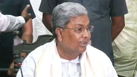 Karnataka CM Siddaramiah
