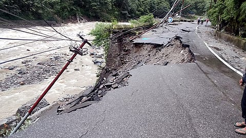 The landslide incident has rocked Dharkot village in Chamoli district's Dasholi block, leaving a trail of destruction and panic in its wake.