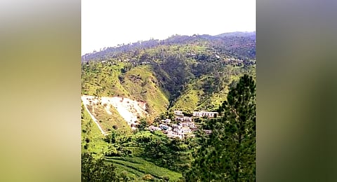 Kaligarh village in Almora district of Uttarakhand