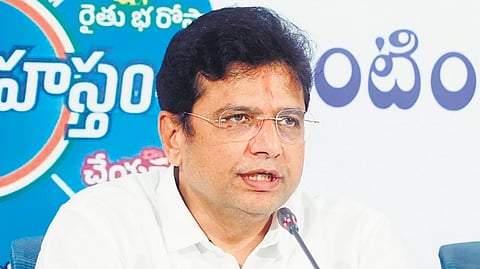 Telangana state IT & Industries Minister D Sridhar Babu
