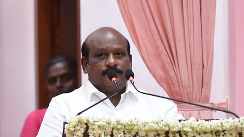 Minister Govi Chezhiyan at Raj Bhavan