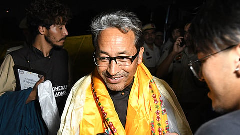 Environmental activist Sonam Wangchuk