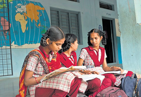 Girl students