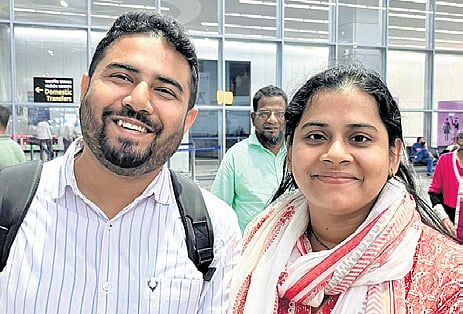 Doctor couple Dr MM Samim
and his wife, Dr Naznin Parvin