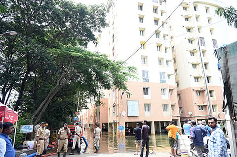 Residents of Kendriya Vihar at Yelahanka were affected due to heavy rains in Bengaluru. Image used for representational purposes.