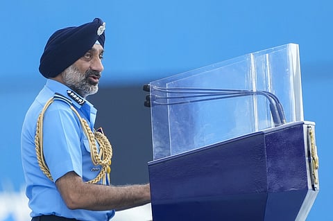 Chief of the Air Staff Air Chief Marshal AP Singh.