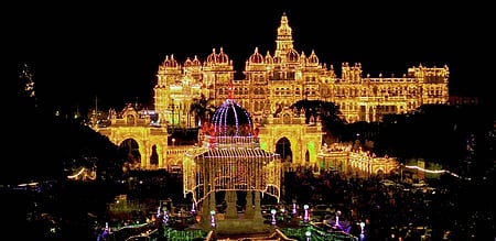 Image of Mysore Palace used for representational purposes.