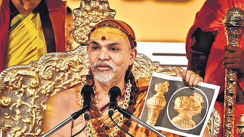 Swami Avimukteshwaranand, the Shankaracharya of Uttarakhand Jyotish Peeth.