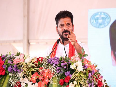 CM Revanth Reddy lays the foundation stone for Young India integrated Residential School at Kondurg village