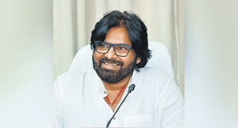 Jana Sena Party chief and Deputy Chief Minister Pawan Kalyan