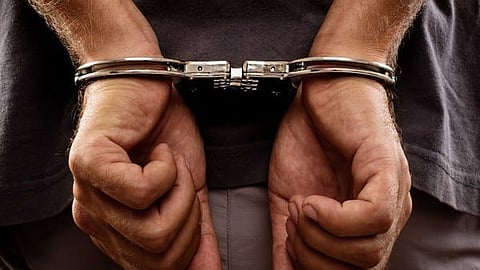 arrested