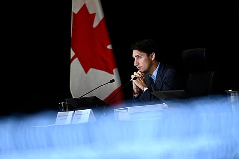 Canadian PM Justin Trudeau.