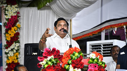 AIADMK leader Edappadi Palanisamy