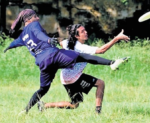 Players from the Bangalore Ultimate community