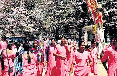 Asha workers have been provided with information, education, and communication (IEC) awareness.