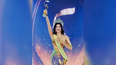20-year-old Rachel Gupta hailing from Punjab's Jalandhar wins India its first Miss Grand International crown