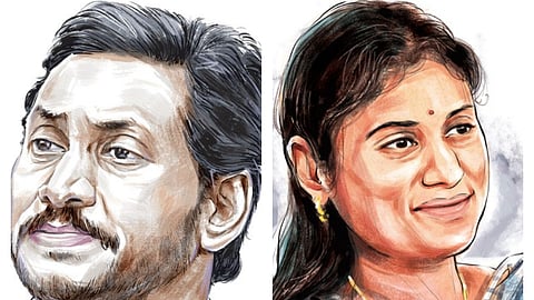 YS Jagan Mohan Reddy, YS Sharmila