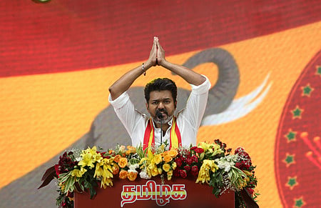 Actor-turned-politician Vijay