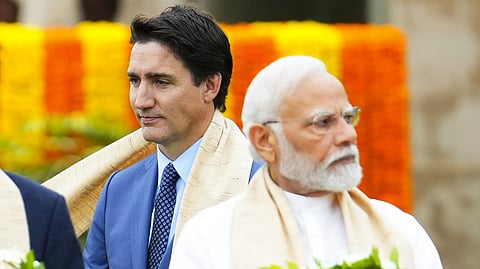 Prime Minister Narendra Modi and Canadian counterpart Justin Trudeau.