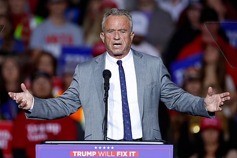 Former Republican presidential candidate Robert F. Kennedy Jr.