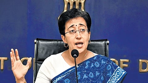 Delhi Chief Minister Atishi