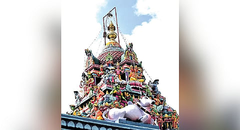 An ancient Siva temple in Madhurantakam