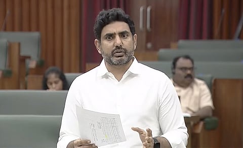 HRD Minister Nara Lokesh