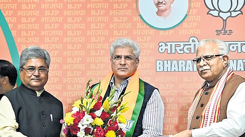Former AAP leader Kailash Gahlot joins the BJP on Monday.