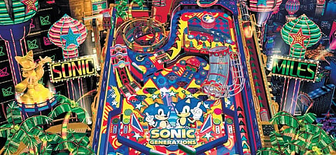 one of the best parts of the game was a strange one-off pinball minigame on the map.