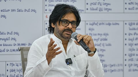 Andhra Pradesh Deputy CM K Pawan Kalyan.