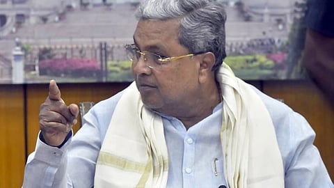 Chief Minister Siddaramaiah