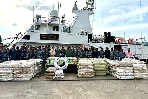 The drug seizure made by India could have been sold for millions of dollars on the street.