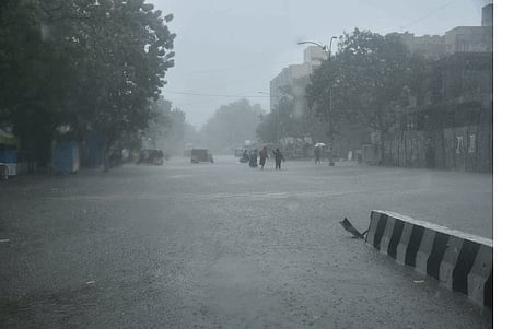 Heavy rains inundate several areas in Chennai ahead of Cyclone Fengal's landfall