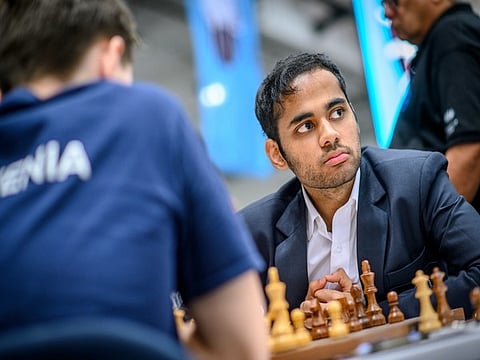 World no. 4 Arjun Erigaisi