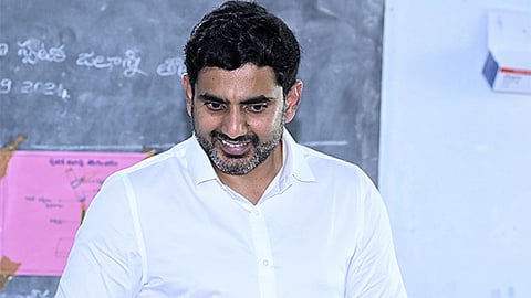 Minister Nara Lokesh