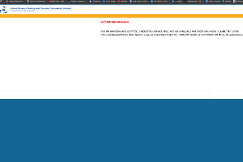 IRCTC website faces downtime, users frustrated over booking issues