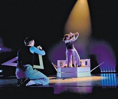 Stills from the play