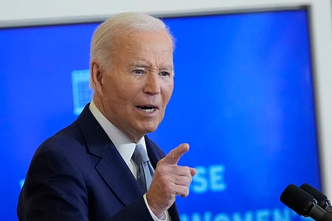 US President Joe Biden.