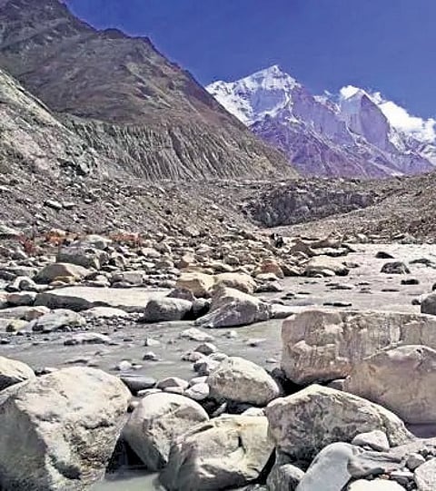 45% of springs in Himalayas dry up in
4 decades, rising temp key factor: Study