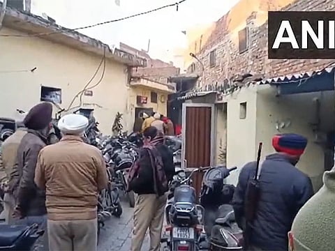One of the blasts took place at a police station in Amritsar (File photo)