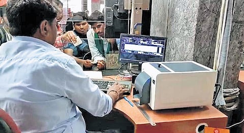To avert fraudulent unreserved railway tickets, two thermal printers were launched at KSR Bengaluru City station in Bengaluru on Sunday