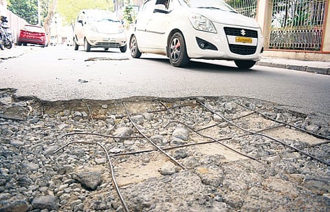 Potholes in Bengaluru