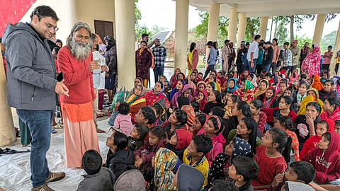 The officials attended a live evacuation drill in Kaitha village under Rajnagar block in Kendrapara district on Saturday.