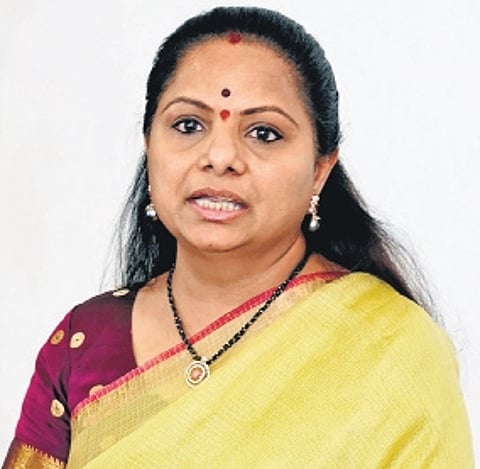 BRS MLC Kalvakuntla Kavitha