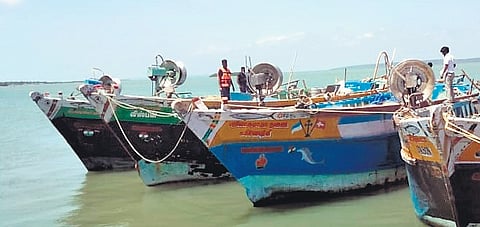 Image of TN fishing boats used for representational purpose.